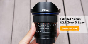 Laowa 12mm Zero D Lens