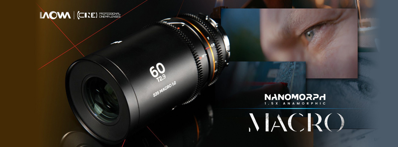 Nanomorph 1.5X Anamorphic 60mm T2.9 Macro 1:2